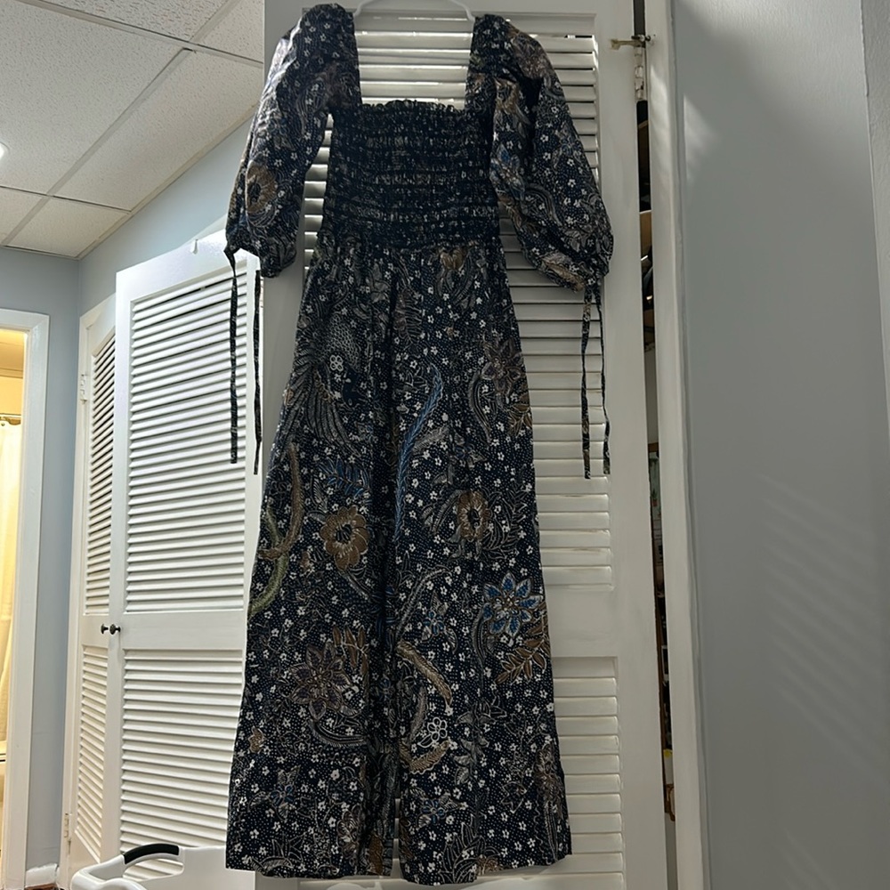 Cara Cara Wide Leg Jumpsuit - Black and Brown Paisley